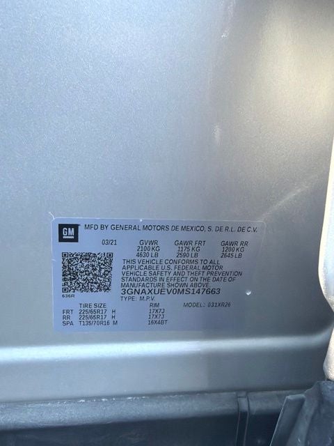 2021 Chevrolet Equinox LT