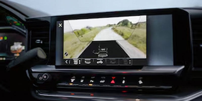 2026 Chevrolet Silverado 3500 HD infotainment touchscreen with trailering technology
