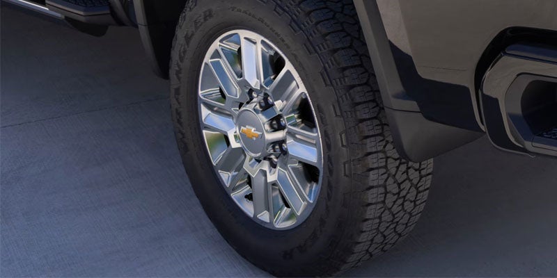 2026 Chevrolet Silverado 3500 HD heavy-duty wheel and tire
