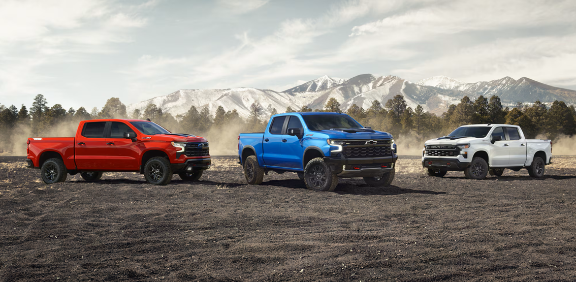 2026 Chevrolet Silverado 1500 Trims
