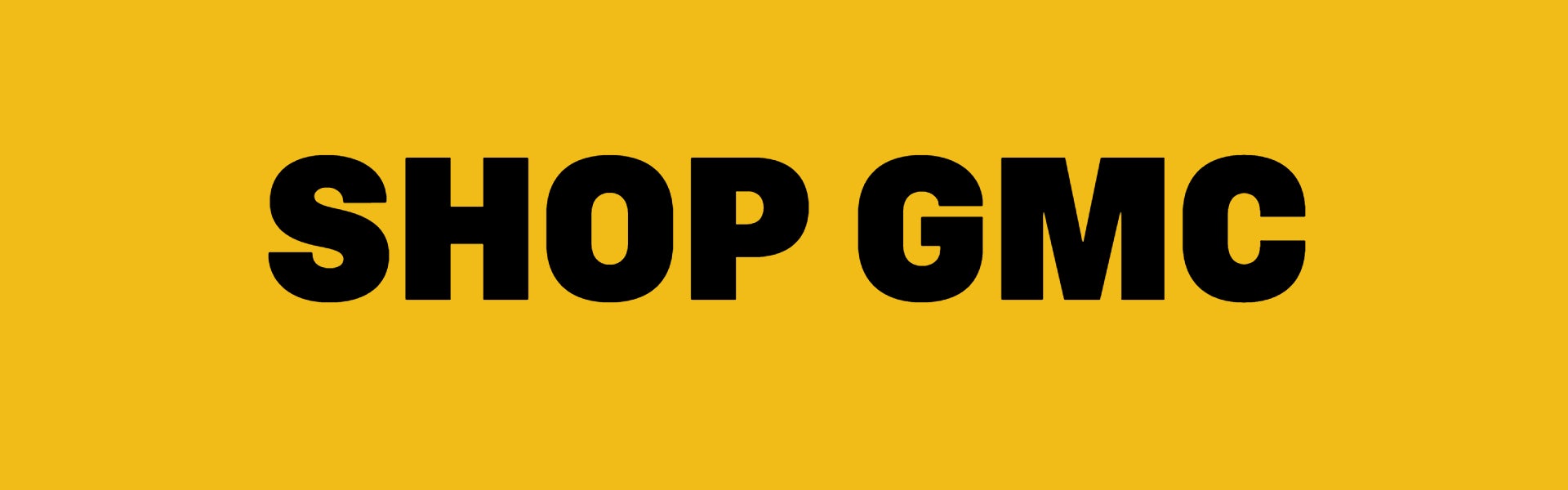 Shop GMC